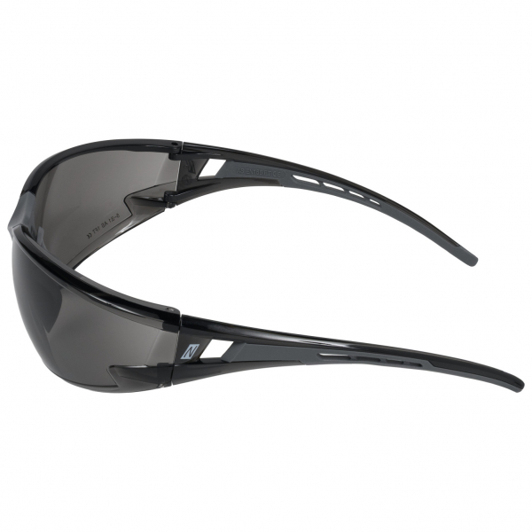 NITRAS VISION PROTECT PREMIUM, Bügelbrille, schwarz / grau