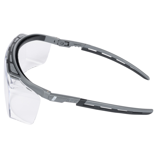 NITRAS VISION PROTECT PREMIUM, Bügelbrille, transparent / grau