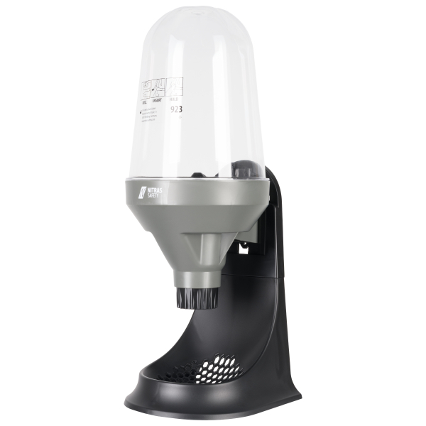 NITRAS Gehörschutzspender, grau / schwarz