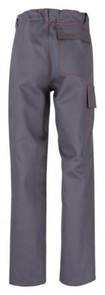BEB-Schweißer-Schutz, Schweißer-Arbeits-Bund-Hose, Schweißerhose, grau