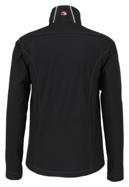 BEB-Workwear, Herren-Softshelljacke schwarz