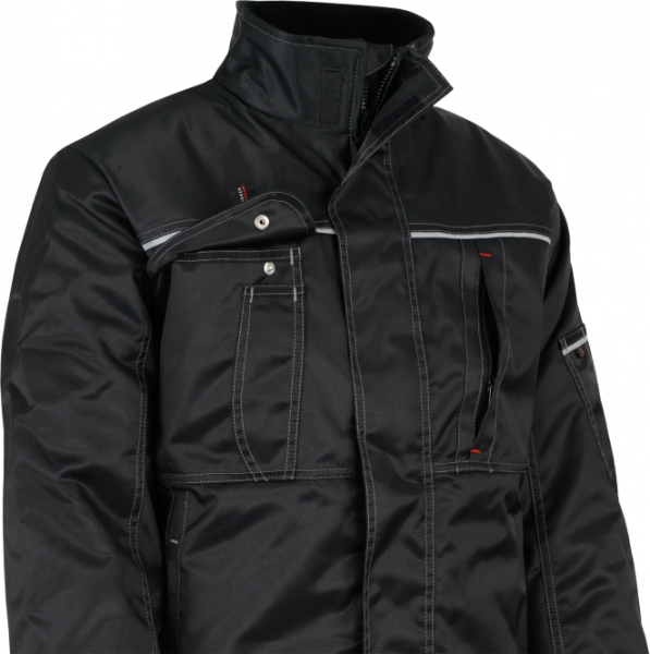 BEB-Workwear, Herren-Winterjacke schwarz