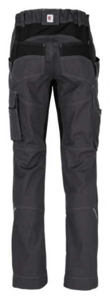 BEB-Workwear, Arbeitshose, Herren-Bundhose, Flex, Fairtrade, charcoal/schwarz