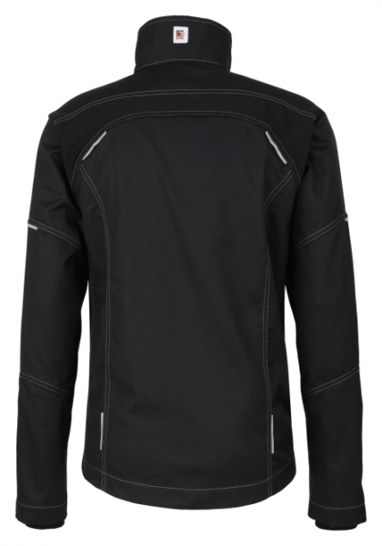 BEB-Workwear, Herren-Bundjacke, Flex, Fairtrade, schwarz