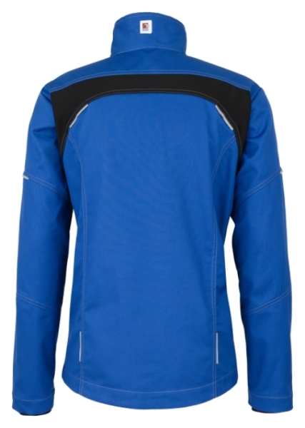 BEB-Workwear, Herren-Bundjacke, Flex, Fairtrade, kornblau/schwarz