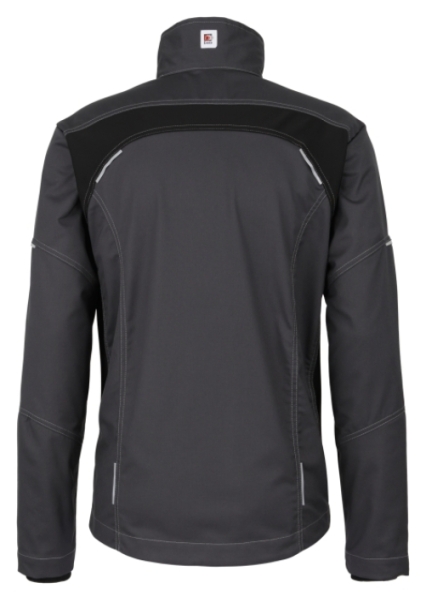 BEB-Workwear, Herren-Bundjacke, Flex, Fairtrade, charcoal/schwarz