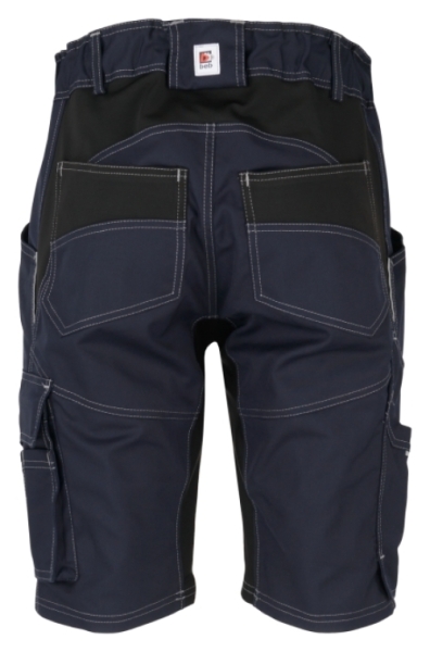 BEB-Herren-Shorts, Flex, Fairtrade, blue shadow/schwarz