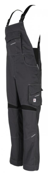 BEB-Workwear, Herren-Latzhose, Flex, Fairtrade, schwarz
