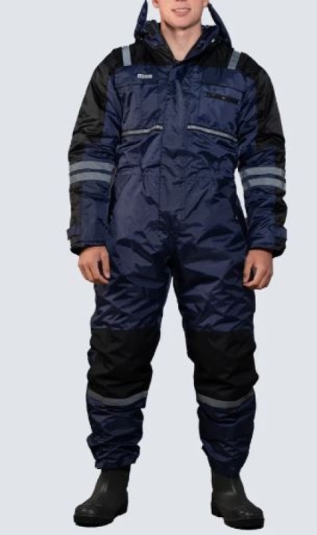 OCEAN® Breathable Work Thermo Coverall, dark navy
