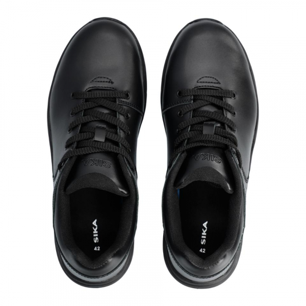 SIKA-Essential Leather Lace, schwarz