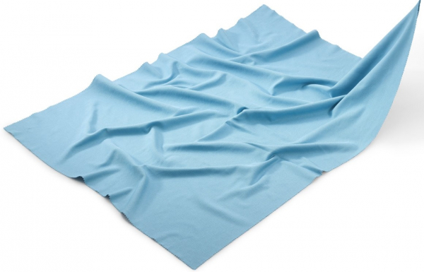 Mega-Clean-Hygiene, Filigranes Mikrofaser Gläsertuch, blau