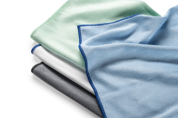 Mega-Clean-Hygiene, Mikrofaser-Polier- / Geschirrtuch, ca. 320g/m², grau