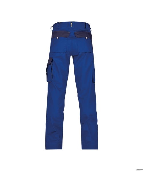 DASSY-Workwear, Bundhose BOSTON, , kornblau/dunkelblau