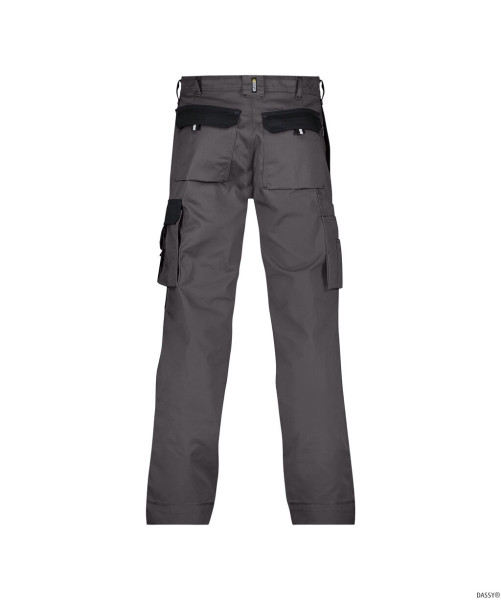 DASSY-Workwear, Bundhose BOSTON, , grau/schwarz