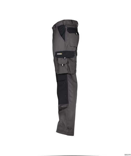 DASSY-Workwear, Bundhose BOSTON, , grau/schwarz
