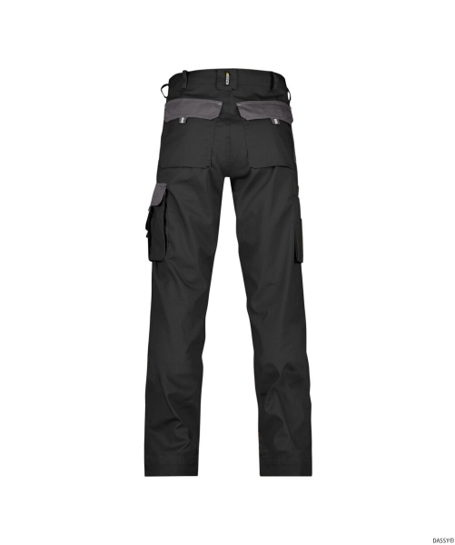 DASSY-Workwear, Bundhose BOSTON, , schwarz/grau