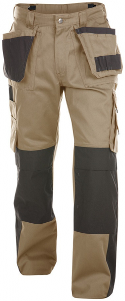 DASSY-Workwear, Bundhose SEATTLE, khaki/schwarz