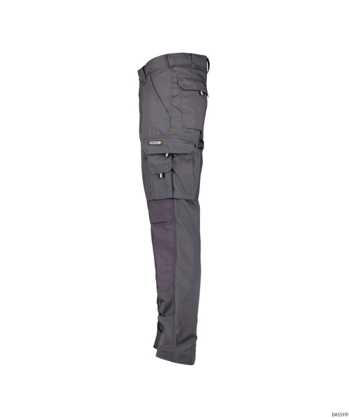 DASSY-Workwear, Bundhose MIAMI, , grau