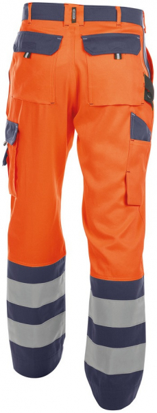 DASSY-Warnschutz, Bundhose LANCASTER orange/dunkelblau