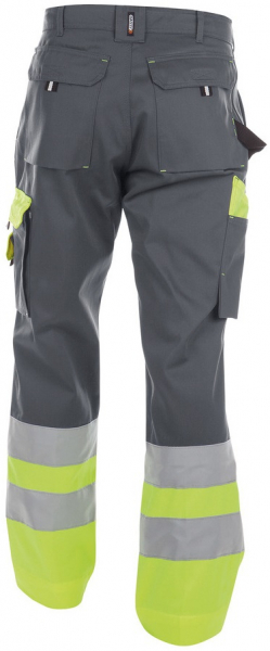 DASSY-Warnschutz, Bundhose OMAHA , grau/gelb