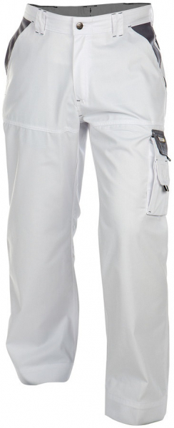 DASSY-Workwear, Bundhose NASHVILLE, , weiß/grau