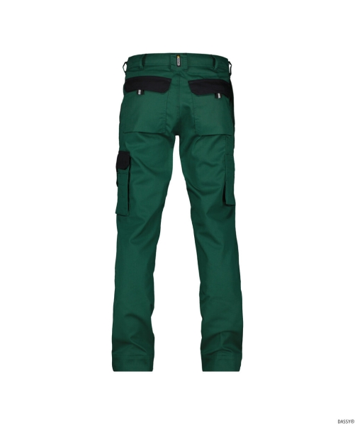 DASSY-Workwear, Bundhose NASHVILLE, , grün/schwarz