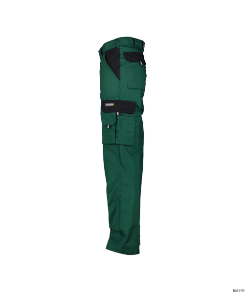DASSY-Workwear, Bundhose NASHVILLE, , grün/schwarz