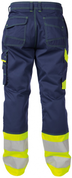 DASSY-Warnschutz, Bundhose PHOENIX , gelb/dunkelblau