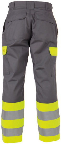 DASSY-Warnschutz, Bundhose LENOX grau/gelb