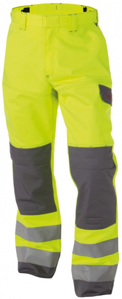DASSY-Warnschutz, Bundhose MANCHESTER gelb/grau