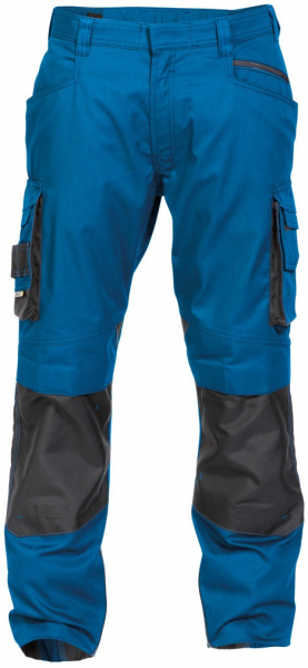 DASSY-Workwear, Bundhose NOVA, kornblau/grau