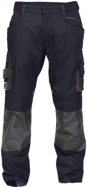DASSY-Workwear, Bundhose NOVA, dunkelblau/grau
