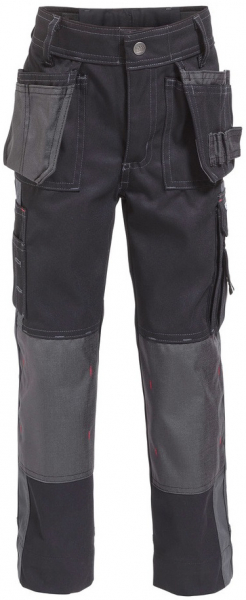 DASSY-Workwear, Bundhose SEATTLE KIDS, schwarz/grau