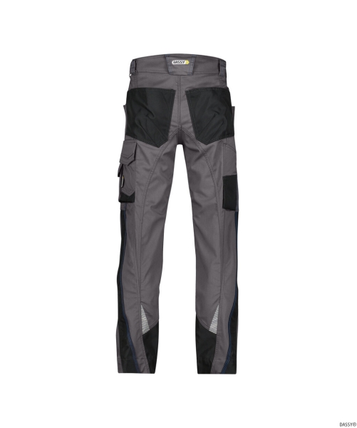 DASSY-Workwear, Bundhose SPECTRUM, grau/schwarz