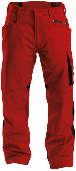 DASSY-Workwear, Bundhose SPECTRUM, rot/schwarz