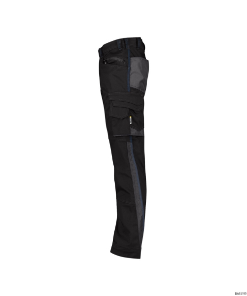 DASSY-Workwear, Bundhose SPECTRUM, schwarz/grau