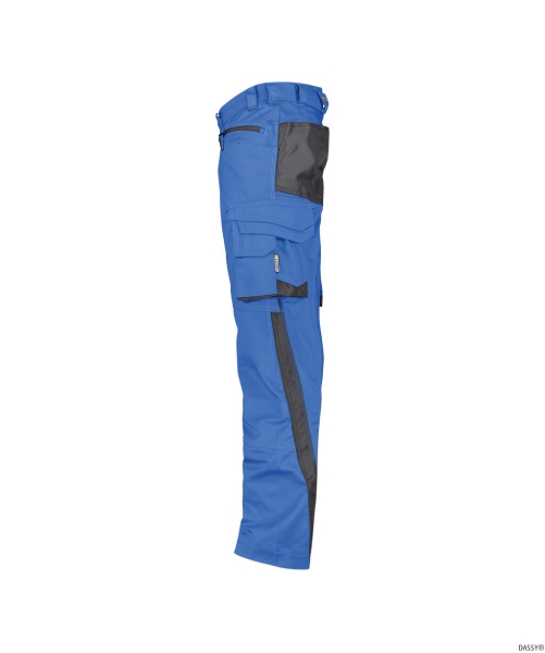 DASSY-Workwear, Bundhose SPECTRUM, kornblau/grau