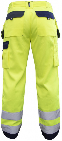 DASSY-Warnschutz, Bundhose, GLASGOW, gelb/dunkelblau