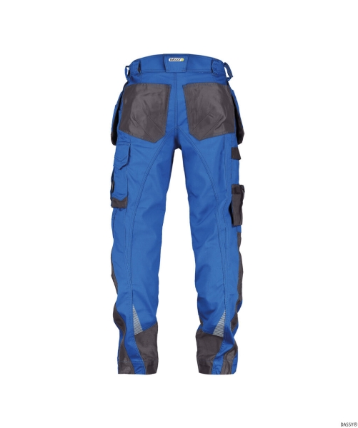 DASSY-Workwear, Bundhose MAGNETIC, kornblau/grau