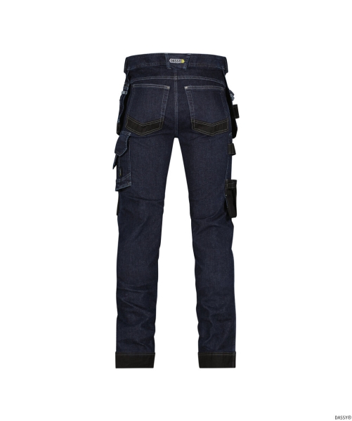 DASSY-Workwear, Multitaschen-Stretch-Jeans mit Kniepolstertaschen