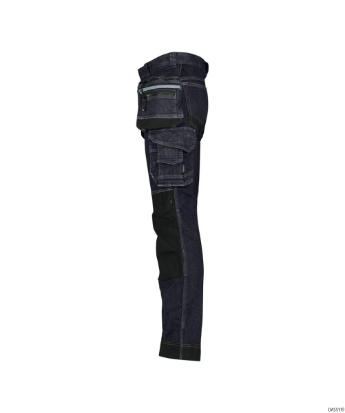 DASSY-Workwear, Multitaschen-Stretch-Jeans mit Kniepolstertaschen