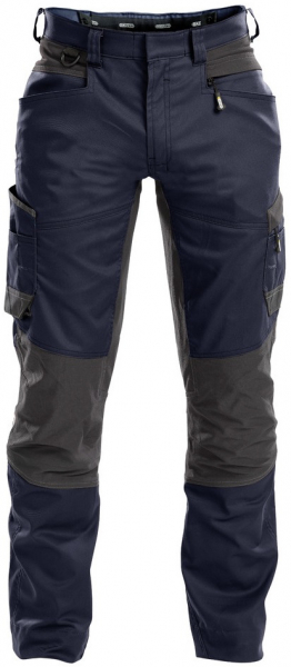 DASSY-Workwear, Bundhose HELIX, dunkelblau/grau