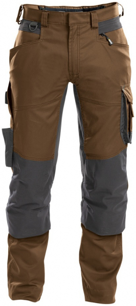 DASSY-Workwear, Bundhose DYNAX, braun/grau