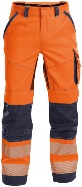 DASSY-Warnschutz, Bundhose ODESSA , orange/dunkelblau