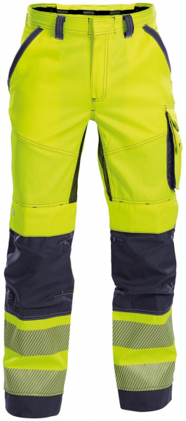 DASSY-Warnschutz, Bundhose ODESSA , gelb/dunkelblau