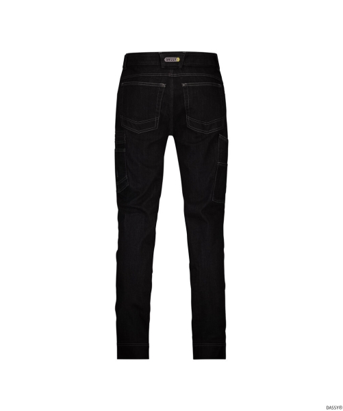 DASSY-Stretch-Arbeitsjeans OSAKA, schwarz