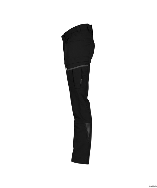 DASSY-Stretch-Arbeitshose, STORAX, schwarz
