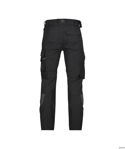 DASSY-Stretch-Arbeitshose, IMPAX, schwarz