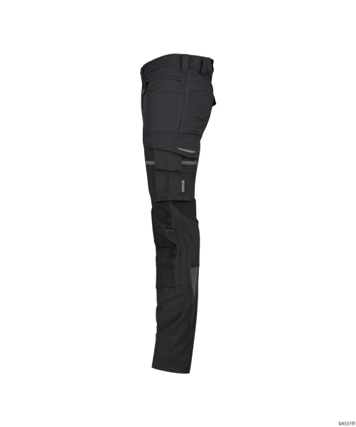 DASSY-Stretch-Arbeitshose, IMPAX, schwarz