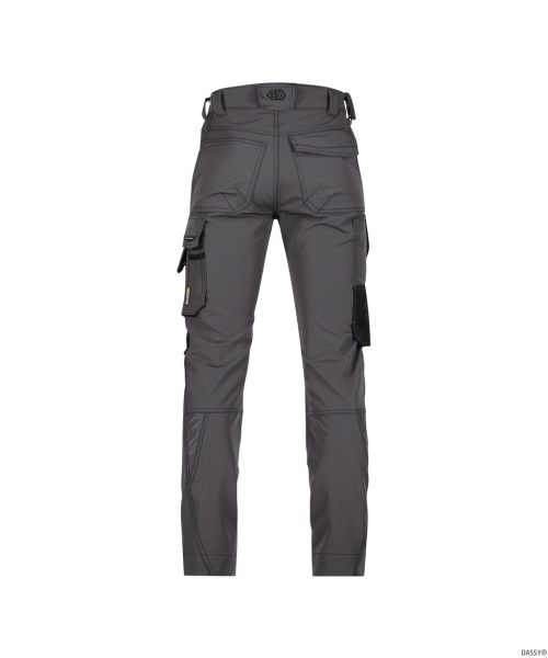 DASSY-Stretch-Arbeitshose, IMPAX, anthrazitgrau/schwarz
